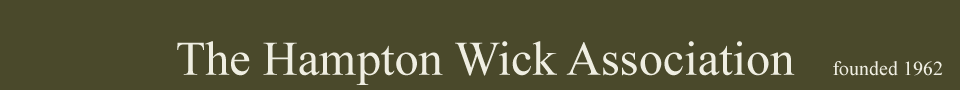 The Hampton Wick Association founded 1962