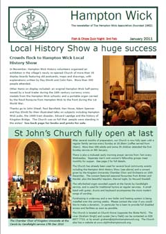 front cover thumbnail of newsletter jan 2011