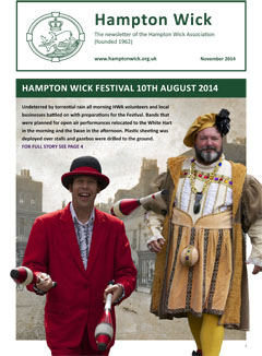 front cover thumbnail of hwa newsletter November 2014