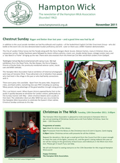 front cover thumbnail of newsletter jan 2011