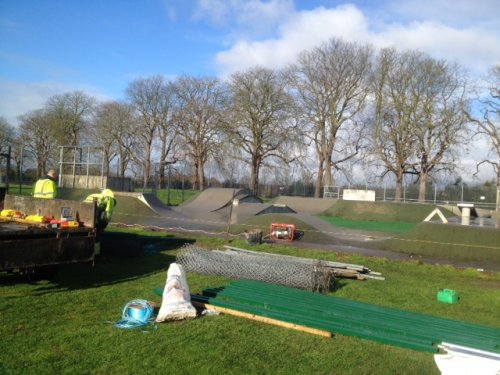 Improvements at King's Field